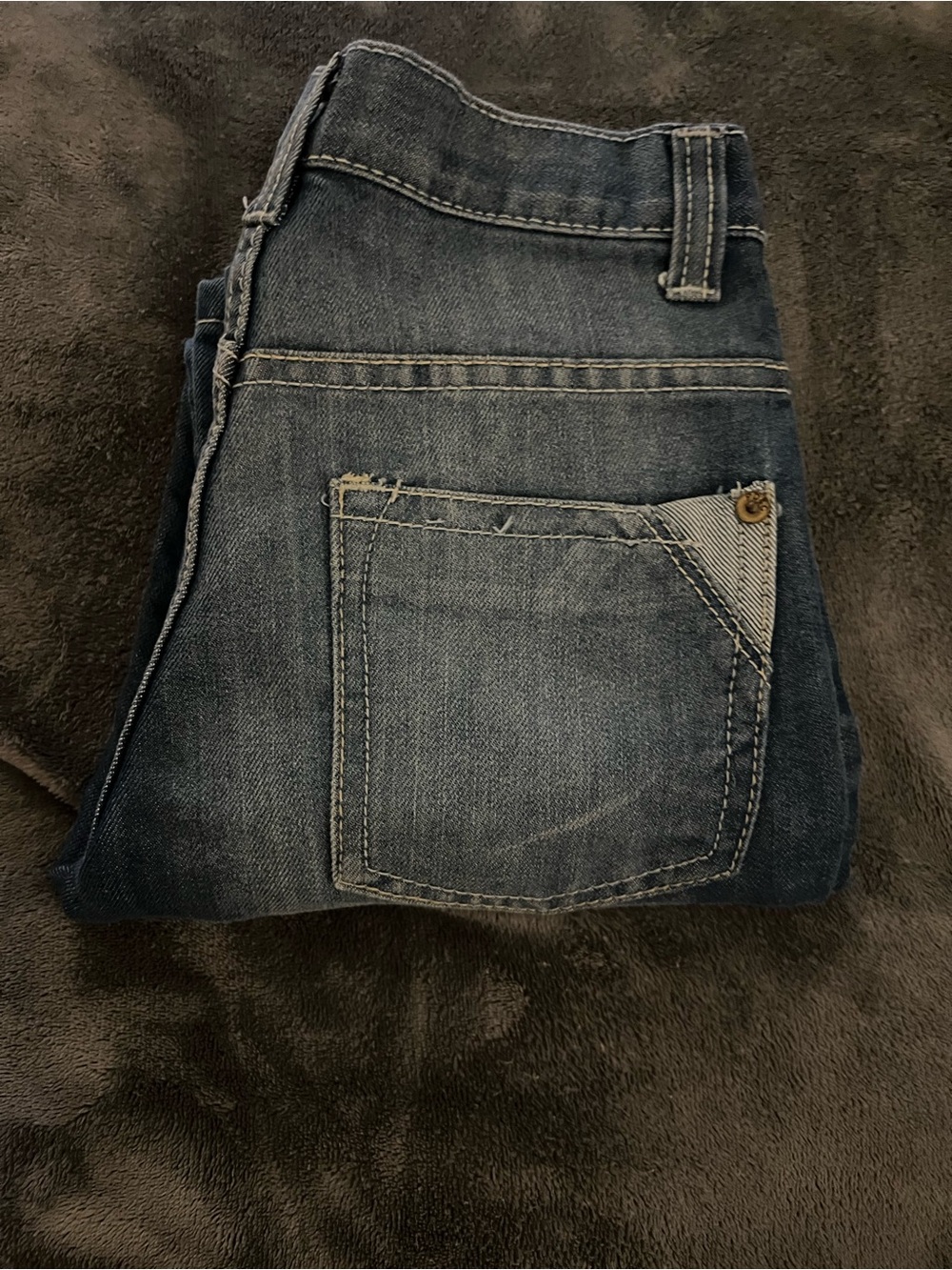 Paper Denim & Cloth Medium Blue Denim Jeans Vintage Youth Girls Size 10.